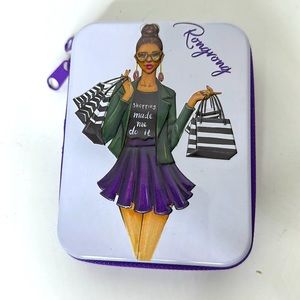 Shopping Made Me So It Tin Storage Box